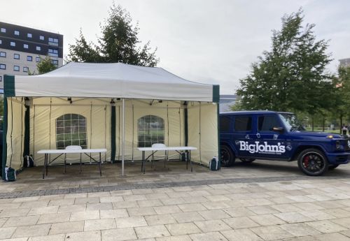 Click Here To Enlarge This Photo Of Mini Marquee Hire