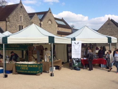 Market Stalls At Welbeck Farm Shop