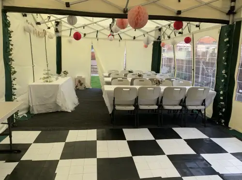 Click Here To Enlarge This Photo Of Mini Marquee Hire