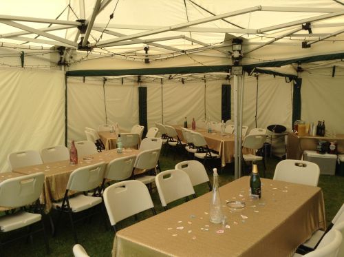Click Here To Enlarge This Photo Of Mini Marquee Hire