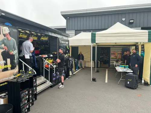 Elevate Your Trade Day with Mini Marquee Hire