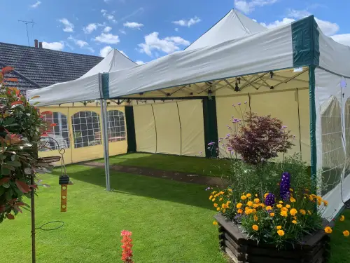 Mini Marquee Hire in Nottingham – Perfect Garden Shelter for Any Event