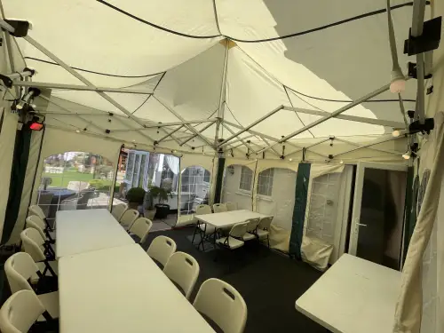 Click Here To Enlarge This Photo Of Mini Marquee Hire