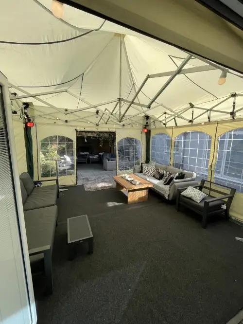 Click Here To Enlarge This Photo Of Mini Marquee Hire