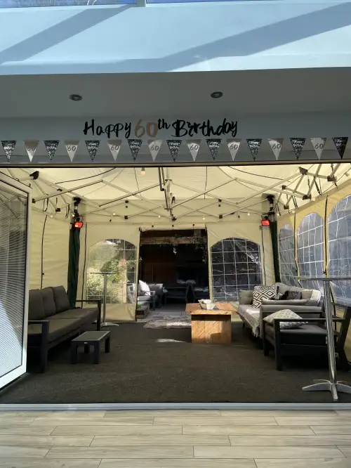 Click Here To Enlarge This Photo Of Mini Marquee Hire