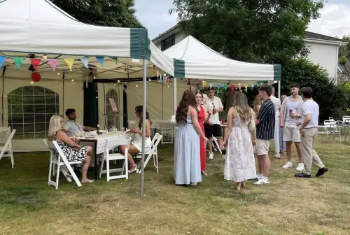Click Here To Enlarge This Photo Of Mini Marquee Hire