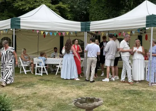 Click Here To Enlarge This Photo Of Mini Marquee Hire