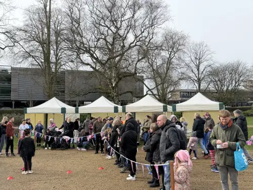 Stafford Pancake Race 2026 &ndash; Marquee Hire & Gazebo Rental at Victoria Park